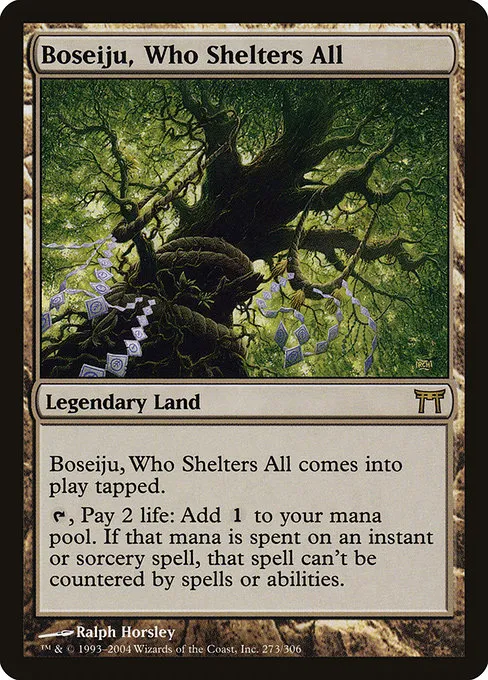 Boseiju, Who Shelters All · Champions of Kamigawa 273/307