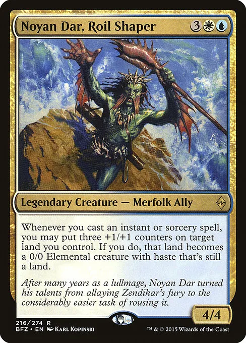 Noyan Dar, Roil Shaper · Battle for Zendikar 216/299