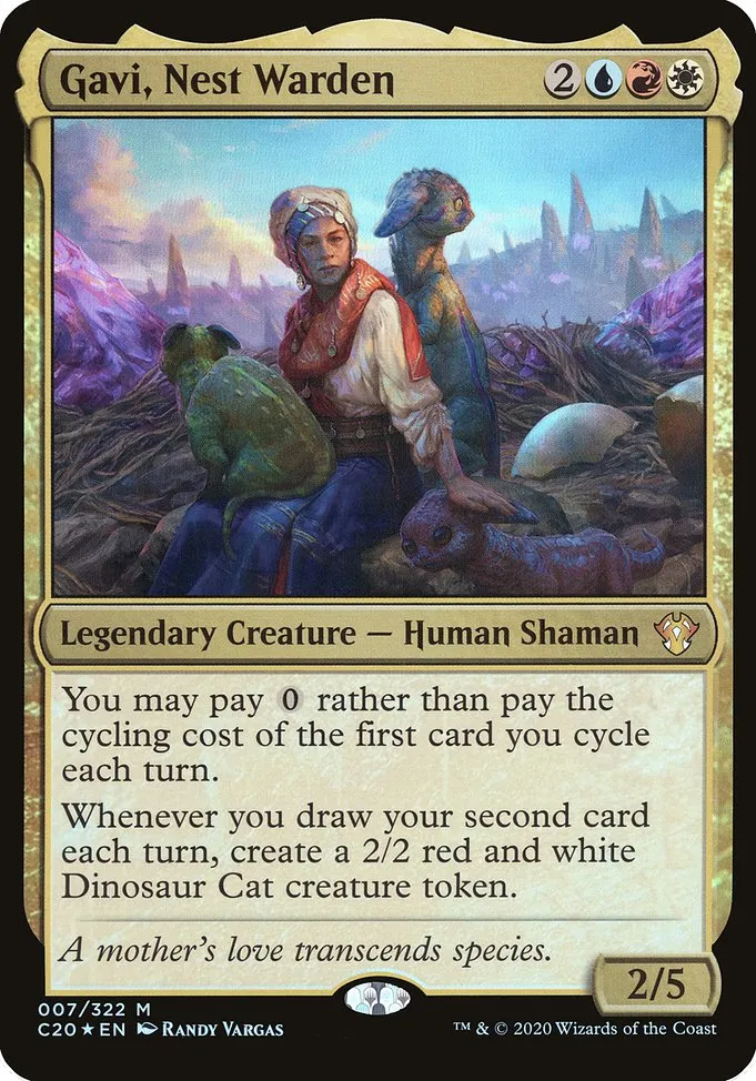 Gavi, Nest Warden · Commander 2020 Oversized 7/5