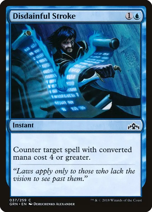Disdainful Stroke · Guilds of Ravnica 37/273