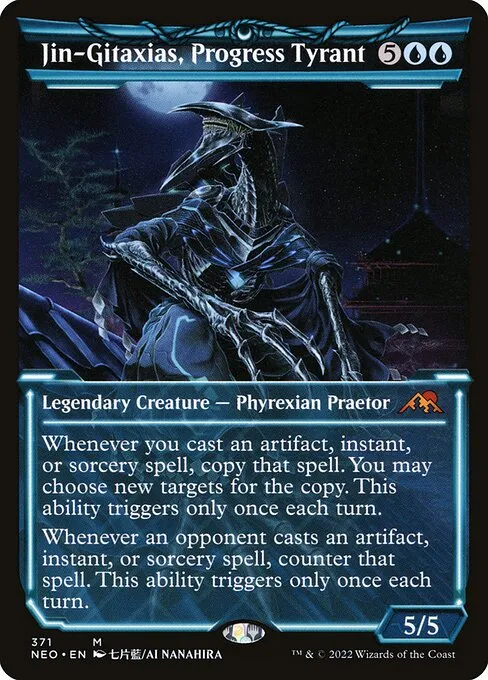 Jin-Gitaxias, Progress Tyrant · Kamigawa: Neon Dynasty 371/531