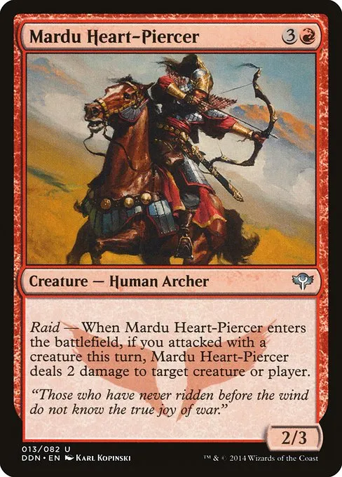 Mardu Heart-Piercer · Duel Decks: Speed vs. Cunning 13/82