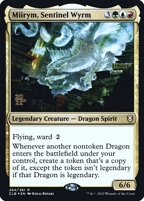 Miirym, Sentinel Wyrm · Battle for Baldur's Gate Promos 284s/104