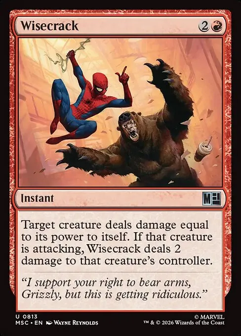 Wisecrack · Marvel Super Heroes Commander 813/9
