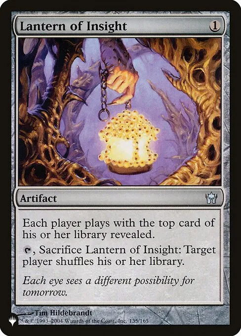 Lantern of Insight · The List 5DN-135/5050