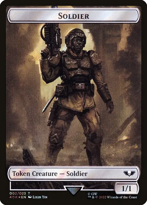 Soldier · Warhammer 40,000 Tokens 2★/31