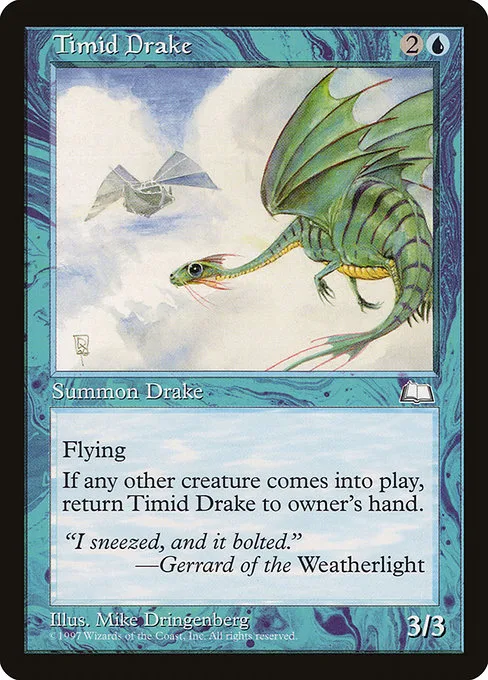 Timid Drake · Weatherlight 54/167