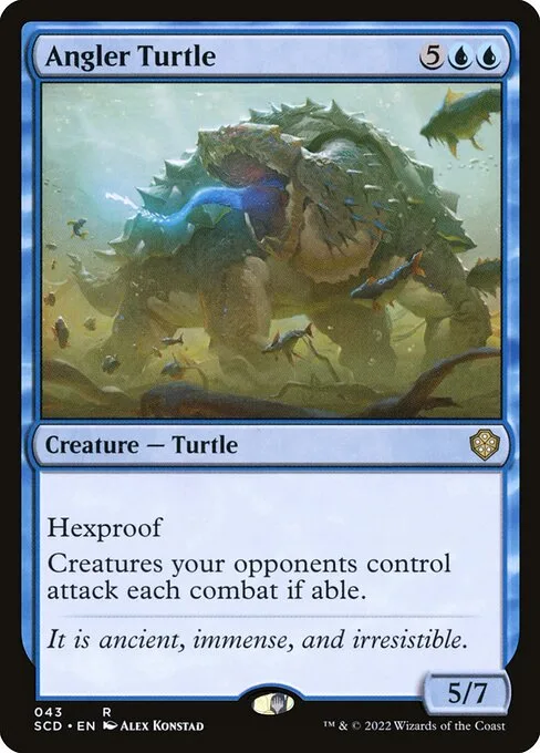 Angler Turtle · Starter Commander Decks 43/352