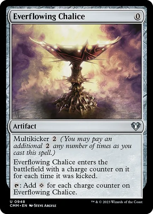 Everflowing Chalice · Commander Masters 948/1067