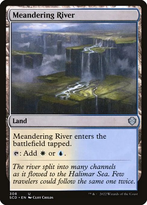 Meandering River · Starter Commander Decks 308/352