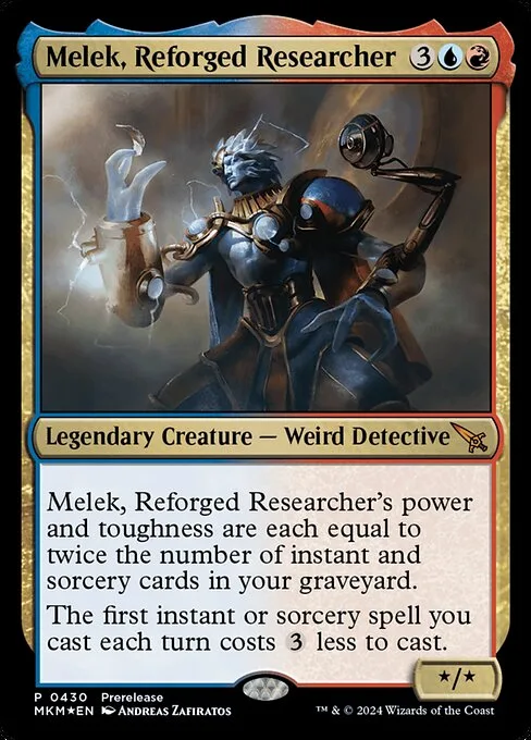 Melek, Reforged Researcher · Murders at Karlov Manor 430/451