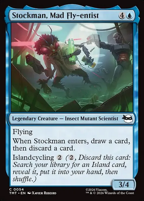 Stockman, Mad Fly-entist · Teenage Mutant Ninja Turtles 54/320