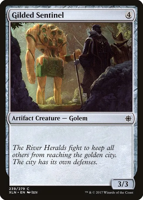Gilded Sentinel · Ixalan 239/289