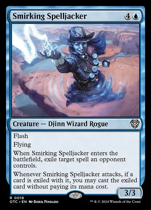 Smirking Spelljacker · Outlaws of Thunder Junction Commander 16/342