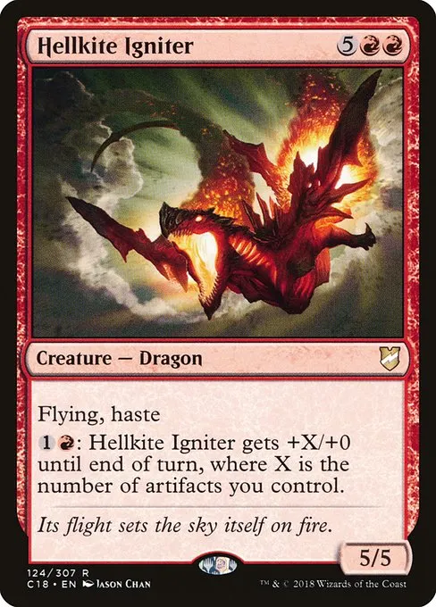Hellkite Igniter · Commander 2018 124/307