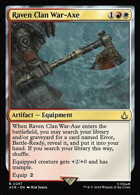 Raven Clan War-Axe · Assassin's Creed 297/309