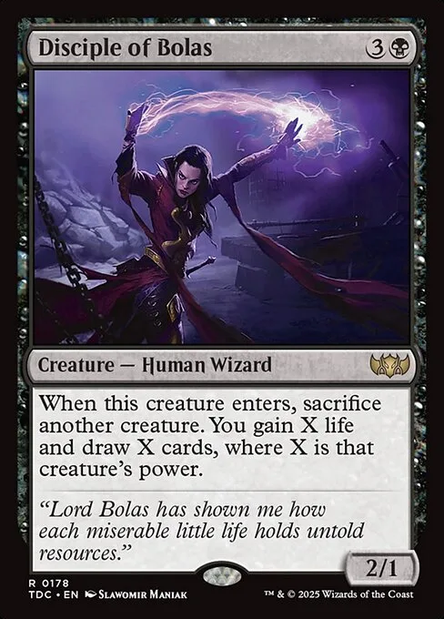 Disciple of Bolas · Tarkir: Dragonstorm Commander 178/413