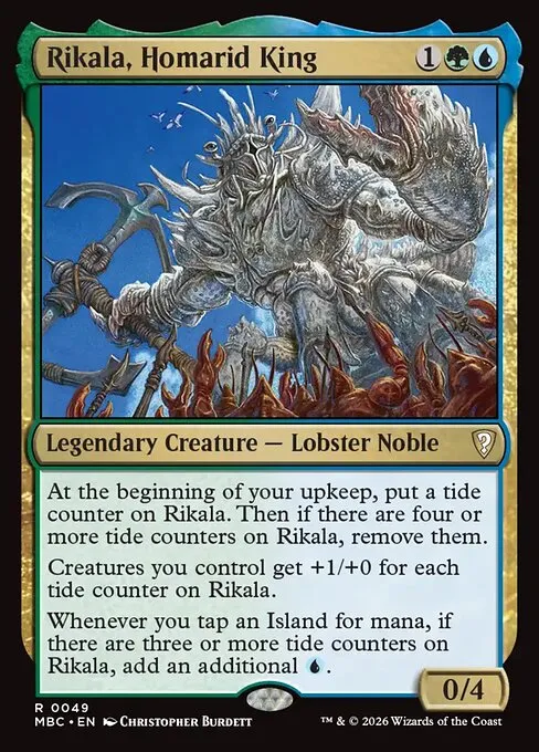 Rikala, Homarid King · Mystery Booster: Commander Edition 49/2
