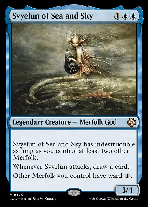 Svyelun of Sea and Sky · The Lost Caverns of Ixalan Commander 175/370