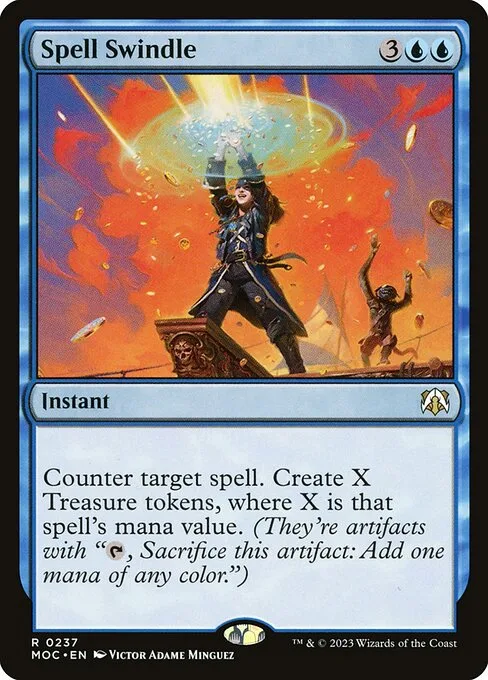 Spell Swindle · March of the Machine Commander 237/450