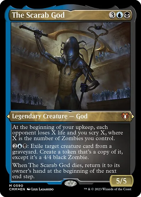 The Scarab God · Commander Masters 590/1067