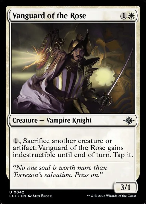 Vanguard of the Rose · The Lost Caverns of Ixalan 42/416