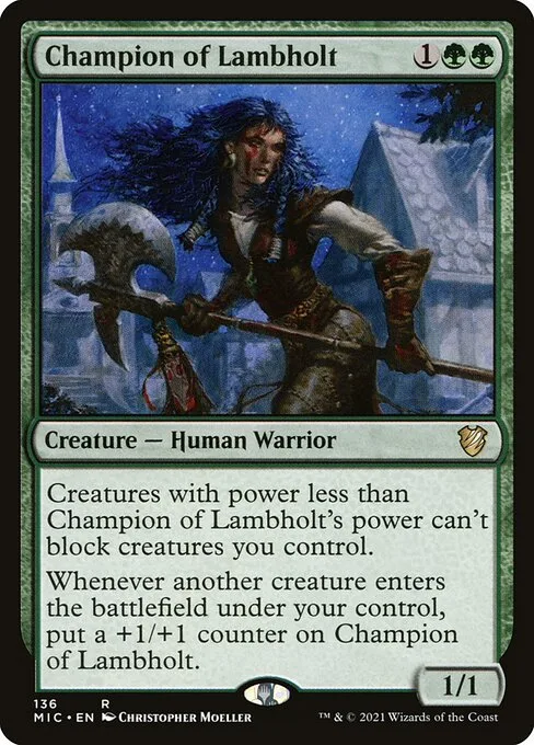 Champion of Lambholt · Midnight Hunt Commander 136/187