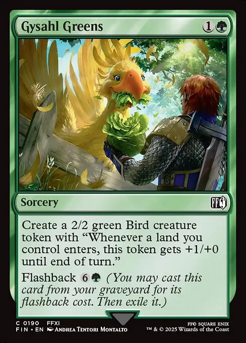 Gysahl Greens · Final Fantasy 190/599