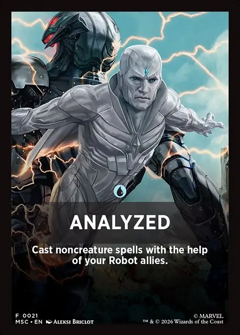 Analyzed · Marvel Super Heroes Jumpstart Front Cards 21/61