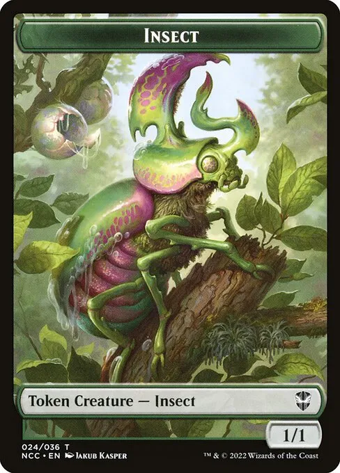 Insect · New Capenna Commander Tokens 24/36