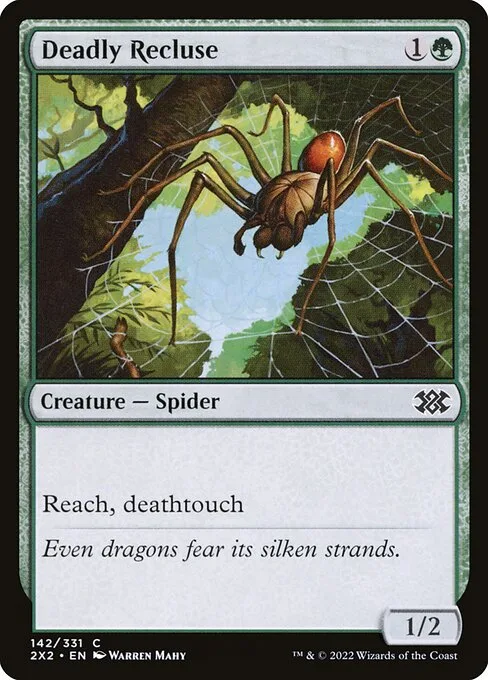 Deadly Recluse · Double Masters 2022 142/579