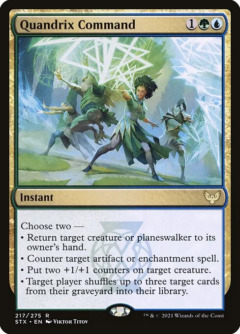Quandrix Command · Strixhaven: School of Mages 217/393