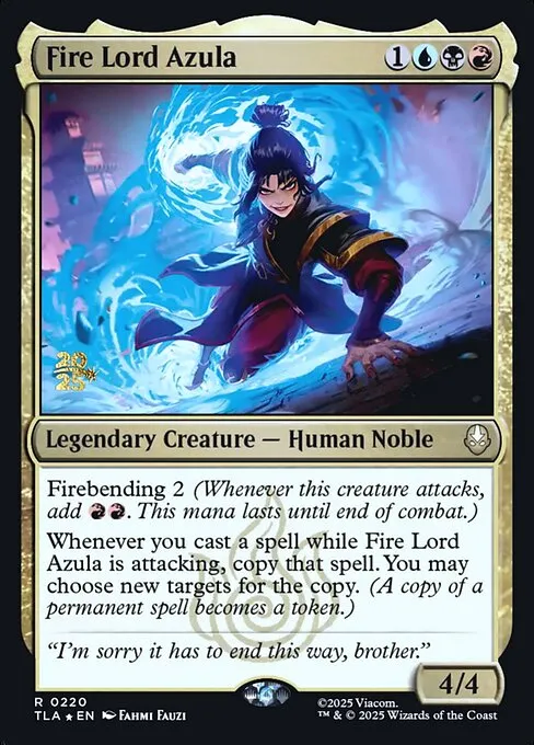 Fire Lord Azula · Avatar: The Last Airbender Promos 220s/80