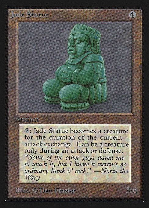 Jade Statue · Intl. Collectors' Edition 254/302