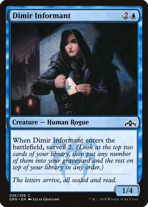 Dimir Informant · Guilds of Ravnica 36/273