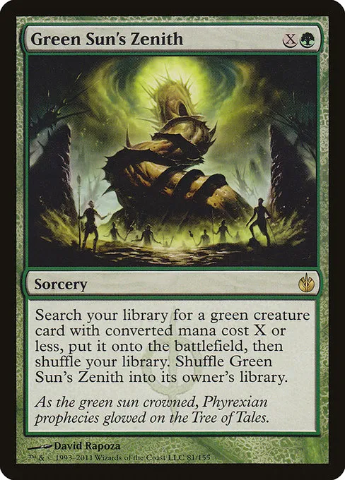 Green Sun's Zenith · Mirrodin Besieged 81/155