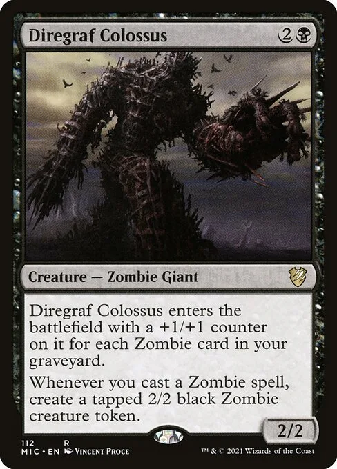 Diregraf Colossus · Midnight Hunt Commander 112/187