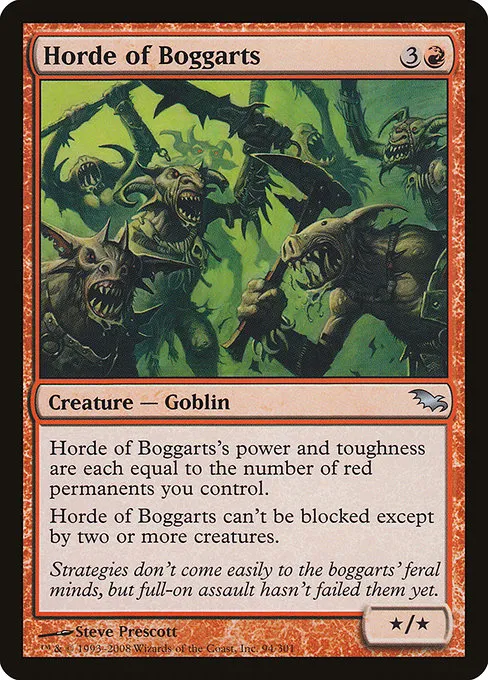 Horde of Boggarts · Shadowmoor 94/302