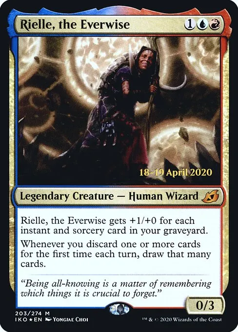 Rielle, the Everwise · Ikoria: Lair of Behemoths Promos 203s/137