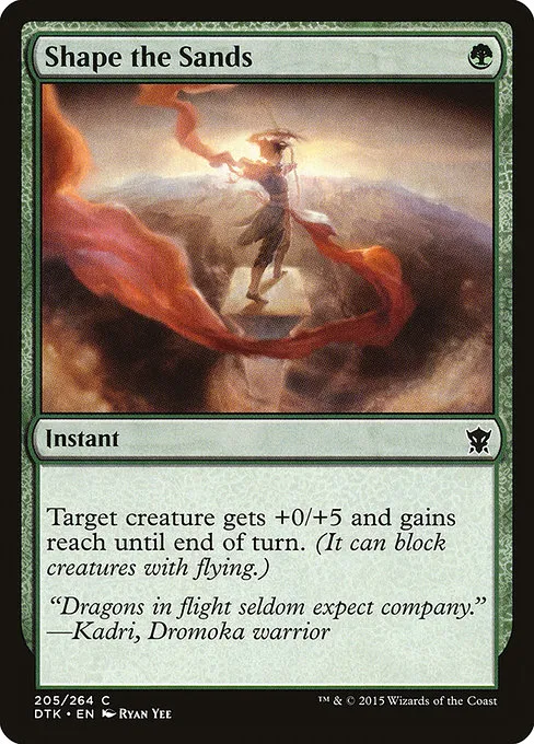 Shape the Sands · Dragons of Tarkir 205/264