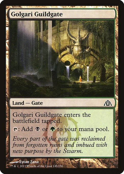 Golgari Guildgate · Dragon's Maze 149/156