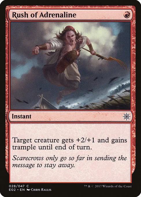 Rush of Adrenaline · Explorers of Ixalan 28/48