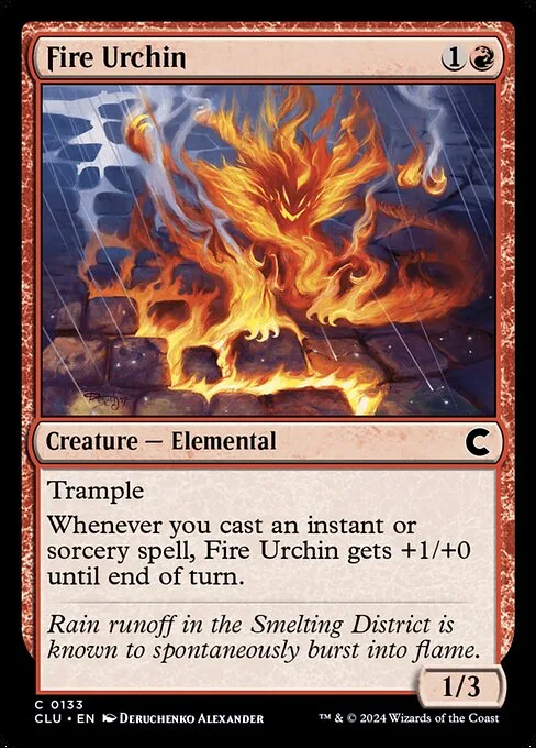 Fire Urchin · Ravnica: Clue Edition 133/284