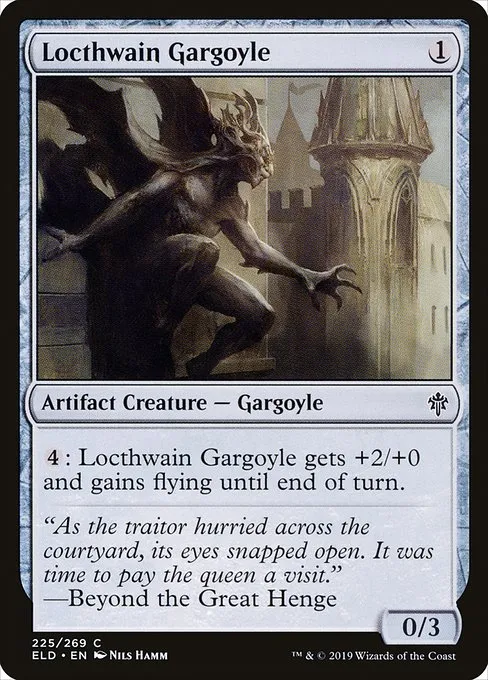 Locthwain Gargoyle · Throne of Eldraine 225/398