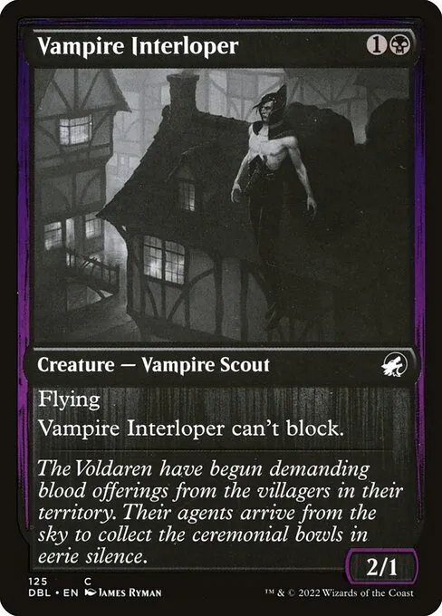 Vampire Interloper · Innistrad: Double Feature 125/535