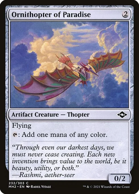 Ornithopter of Paradise · Modern Horizons 2 232/493