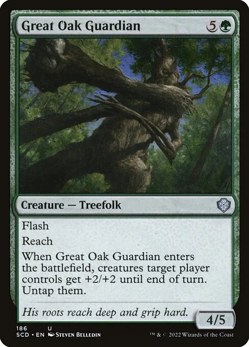 Great Oak Guardian · Starter Commander Decks 186/352