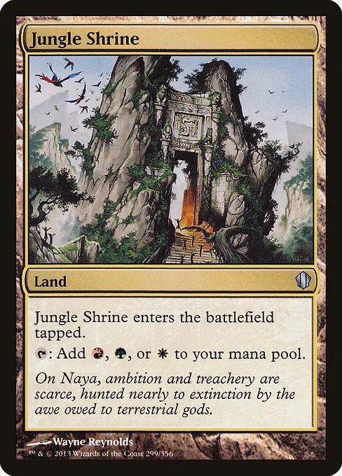 Jungle Shrine · Commander 2013 299/356
