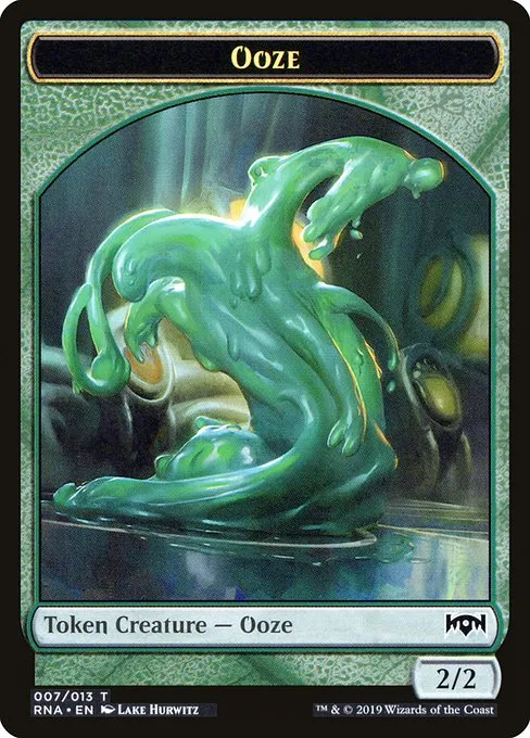 Ooze · Ravnica Allegiance Tokens 7/13