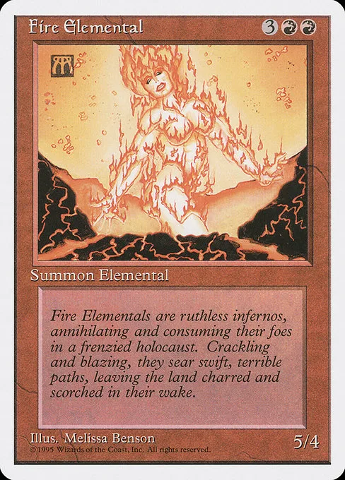 Fire Elemental · Fourth Edition 191/380